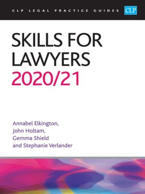 cover image of Skills for Lawyers 2020/2021